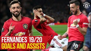 Bruno Fernandes  All The Goals and Assists 1920  Manchester United [upl. by Kare904]