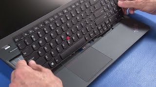 ThinkPad E550 E555 E550c Keyboard Replacement [upl. by Atiuqes121]