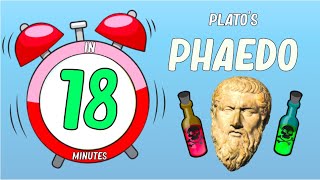 PLATOS PHAEDO Socrates Death Explained  Ancient Greek Philosophy [upl. by Ilak706]